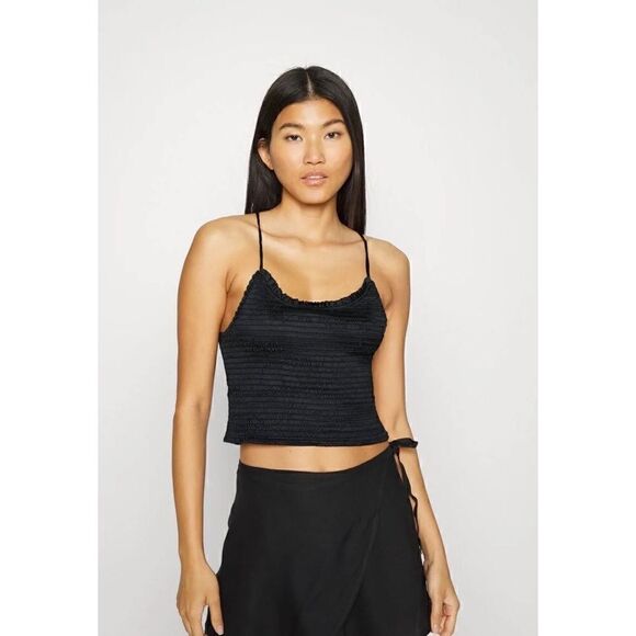 NWT Free People Right on Time Camisole in Black, Size Small - Picture 7 of 16